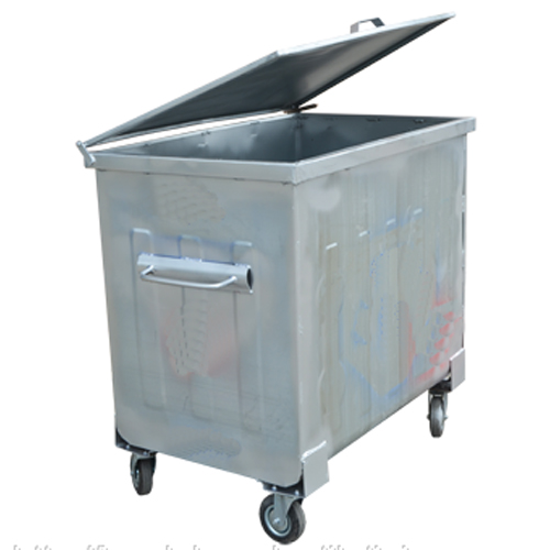 Metal Garbage Container Production